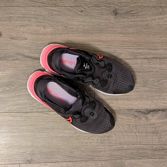Nike Renew pink and black sneakers shoes size 9 - Picture 3 of 7